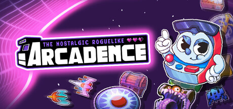 Cover art from Arcadence: The Nostalgic Roguelike