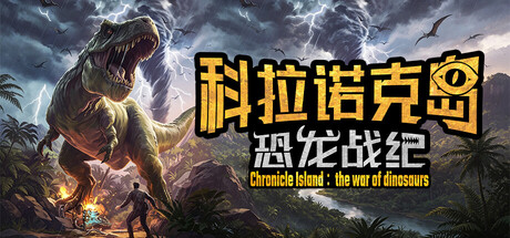 Cover art from Chronicle Island: The War of Dinosaurs