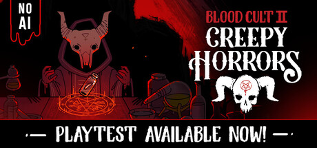 Cover art from Creepy Horrors: Blood Cult 2