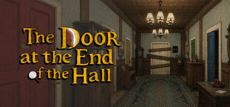 Cover art from The Door at the End of the Hall