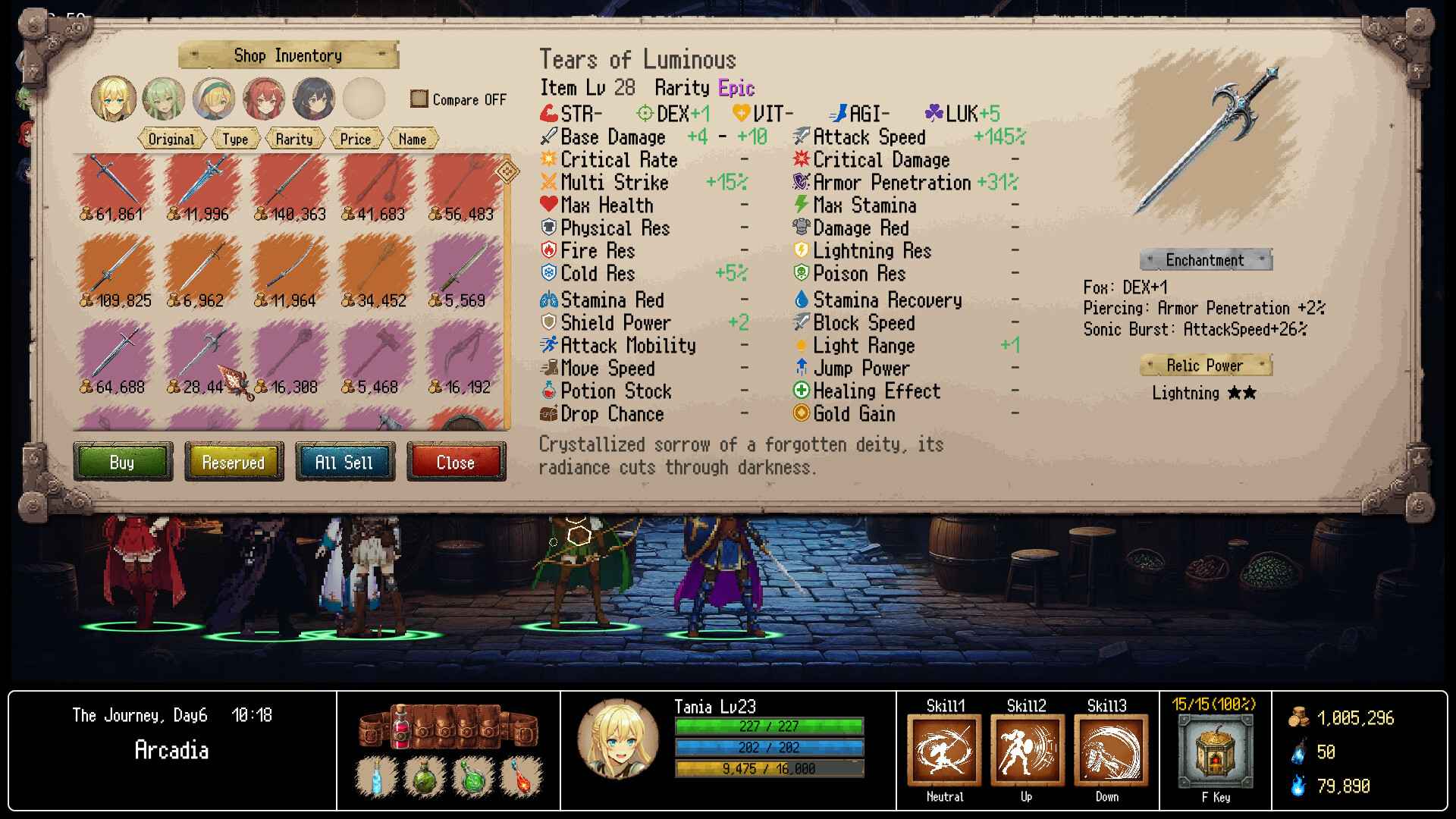 SaviorS : Oath of the Blade screenshot 5
