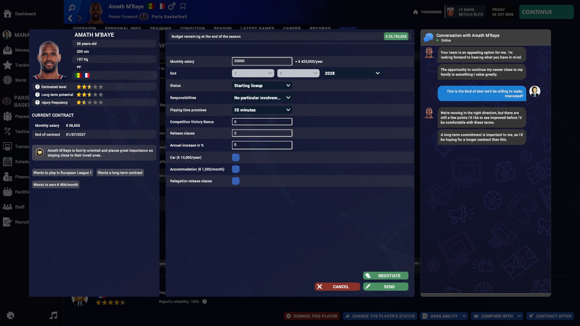 Pro Basketball Manager 2027 screenshot 5