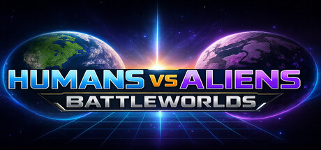 Cover art from Humans vs Aliens BattleWorlds