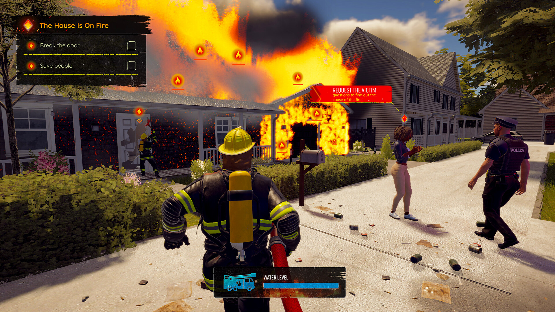 Firefighting Rescue Simulator screenshot 4