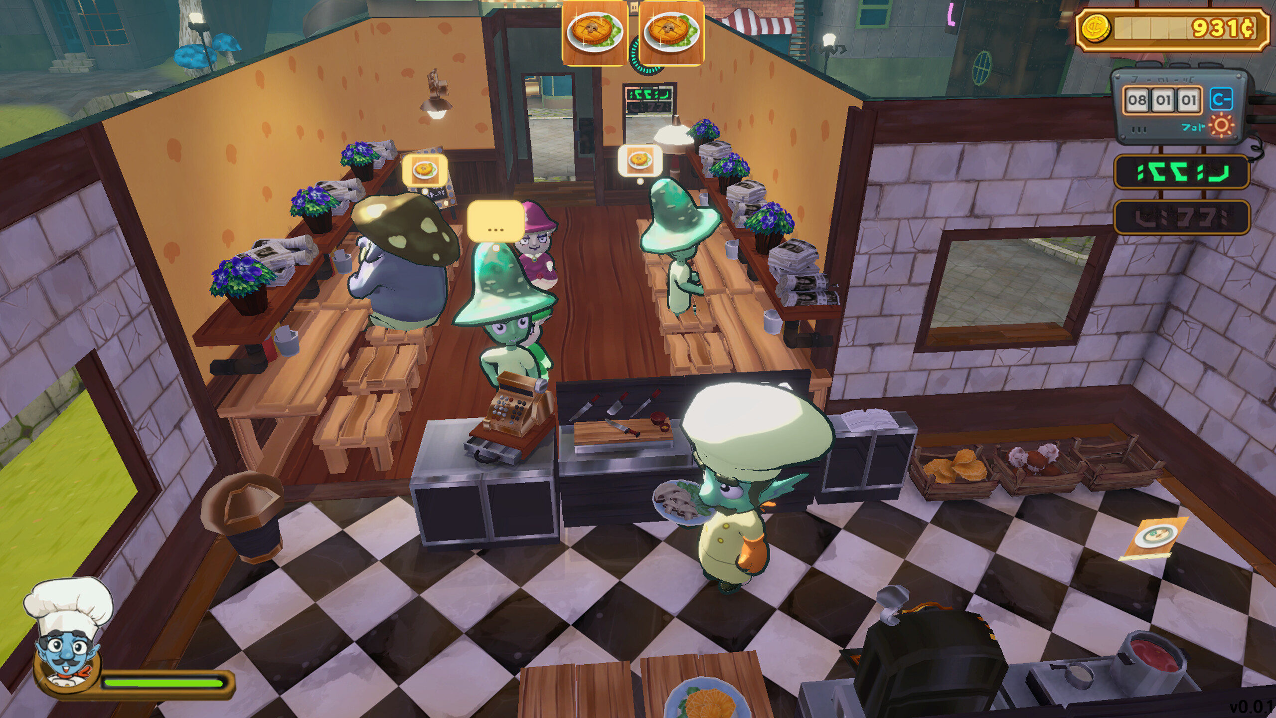 Caps & Spoons - Fungerellian Foodery Simulator trailer