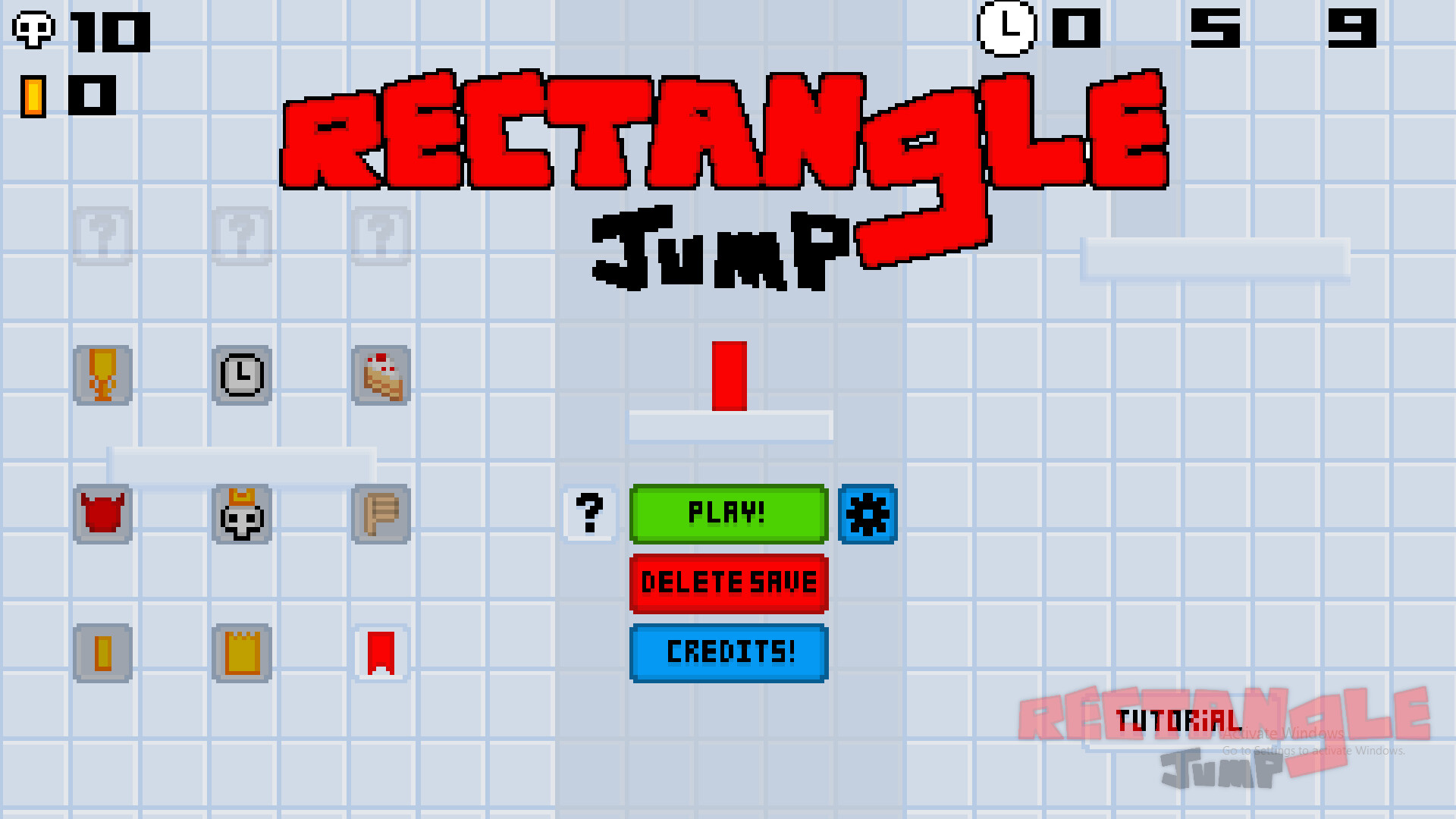 Rectangle Jump trailer