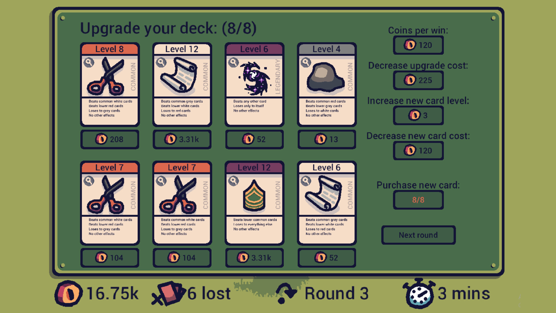 Deck paper scissors screenshot 5