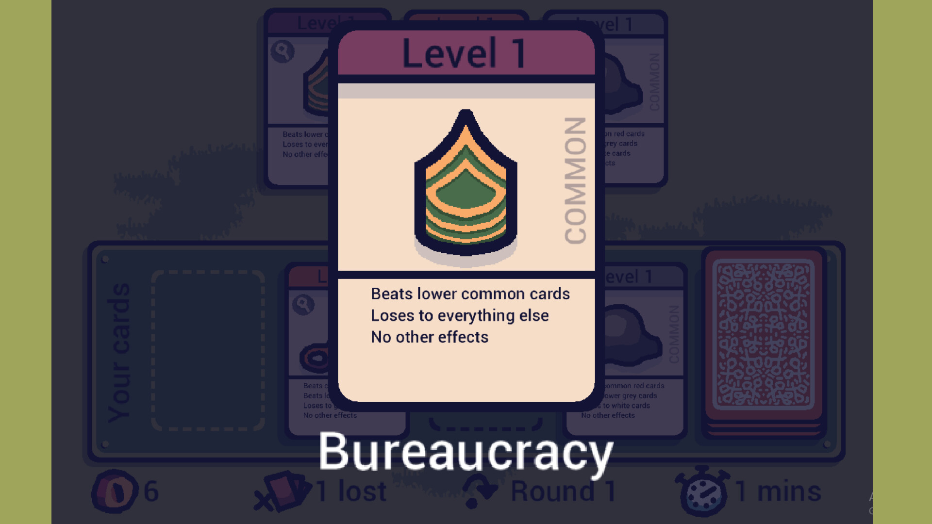 Deck paper scissors screenshot 2