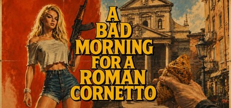 Cover art from A Bad Morning for a Roman Cornetto