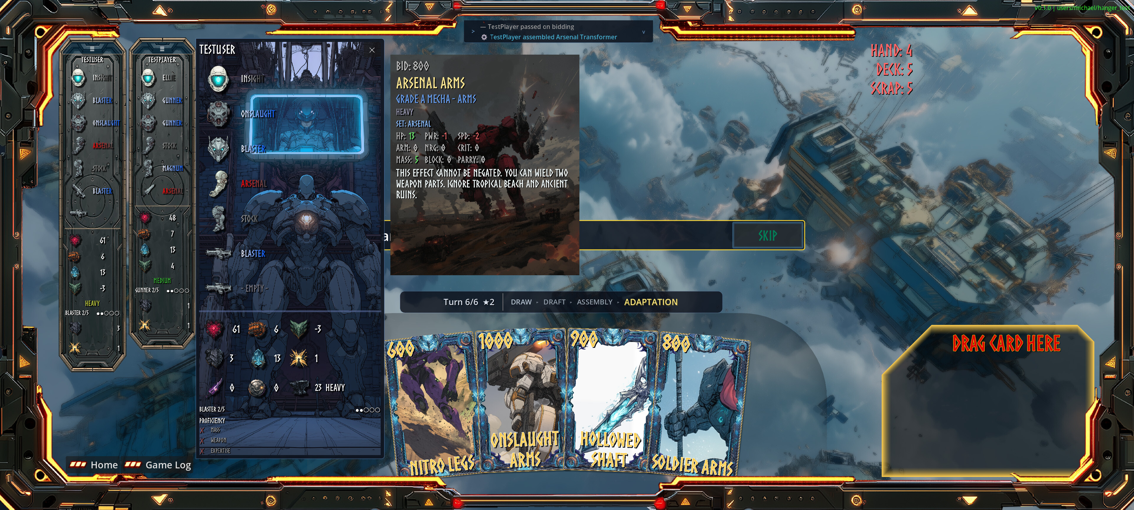 MechaCorps Draft screenshot 4