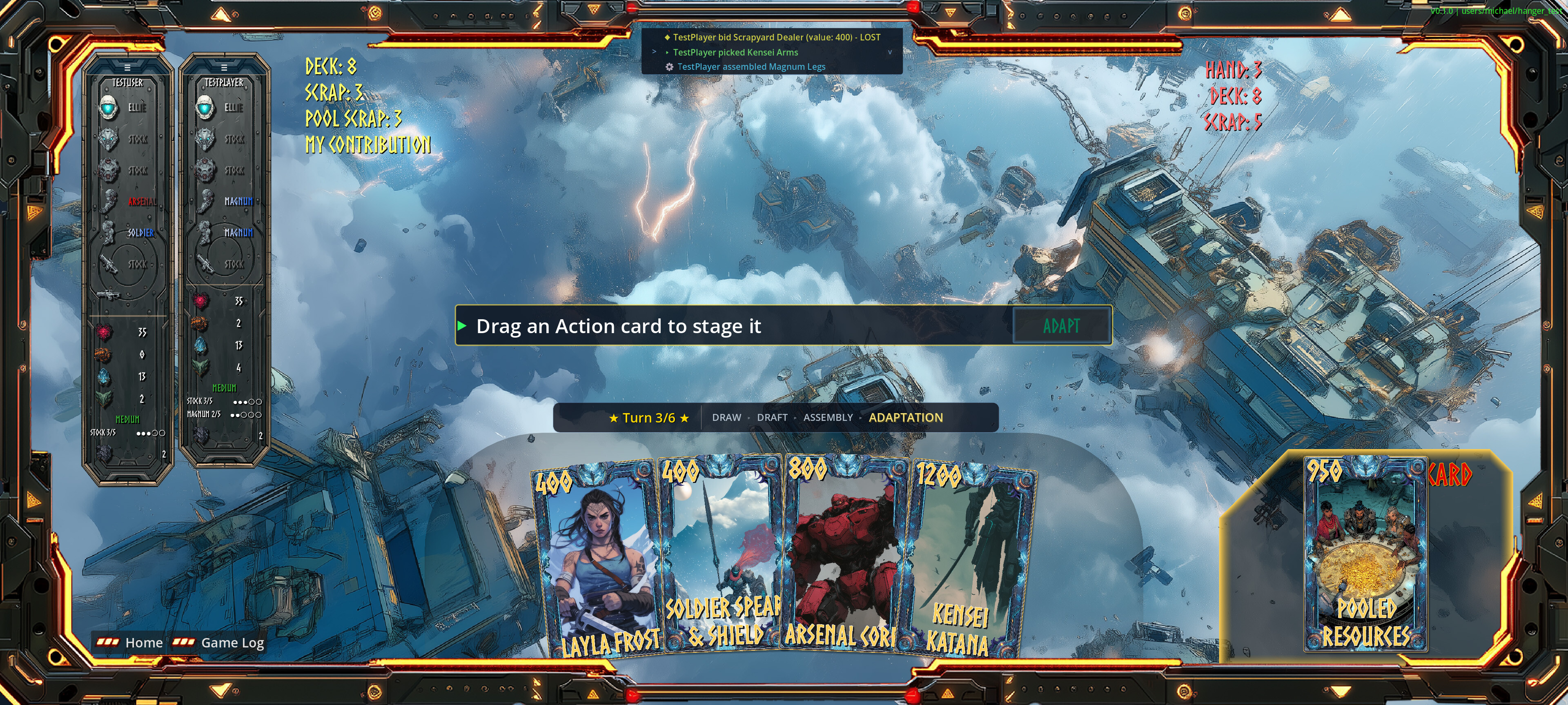 MechaCorps Draft screenshot 1