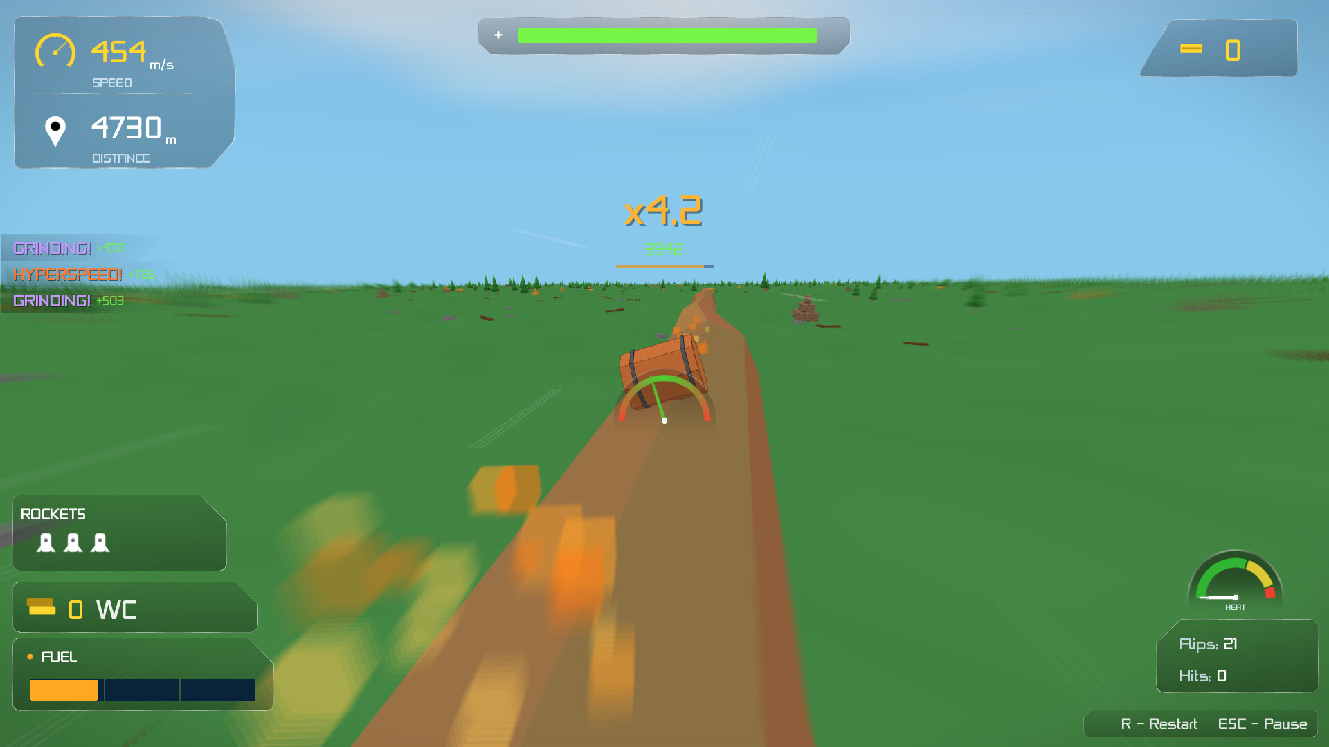 Throw a Barrel Down a Hill screenshot 3