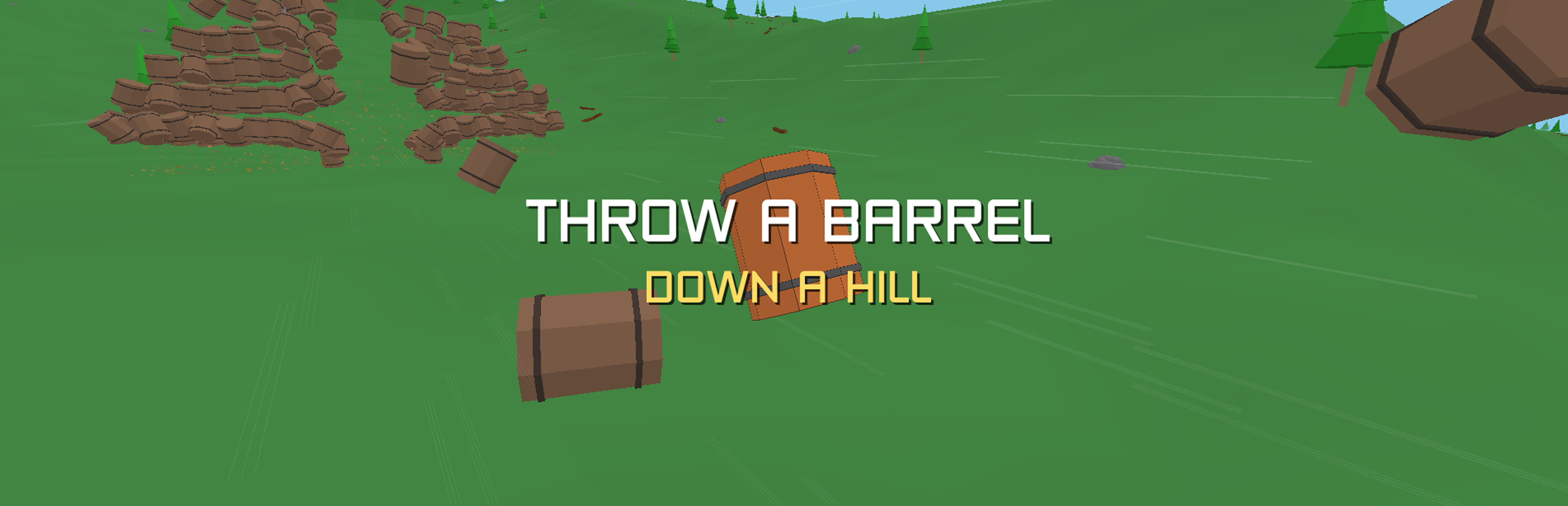 Throw a Barrel Down a Hill screenshot 1