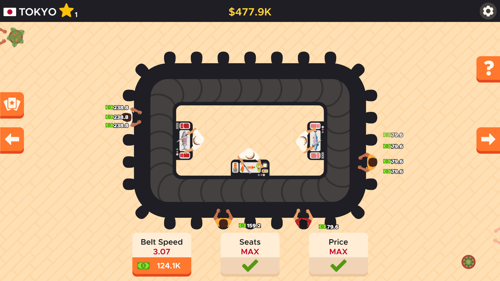Idle Sushi Bar Tycoon screenshot 2