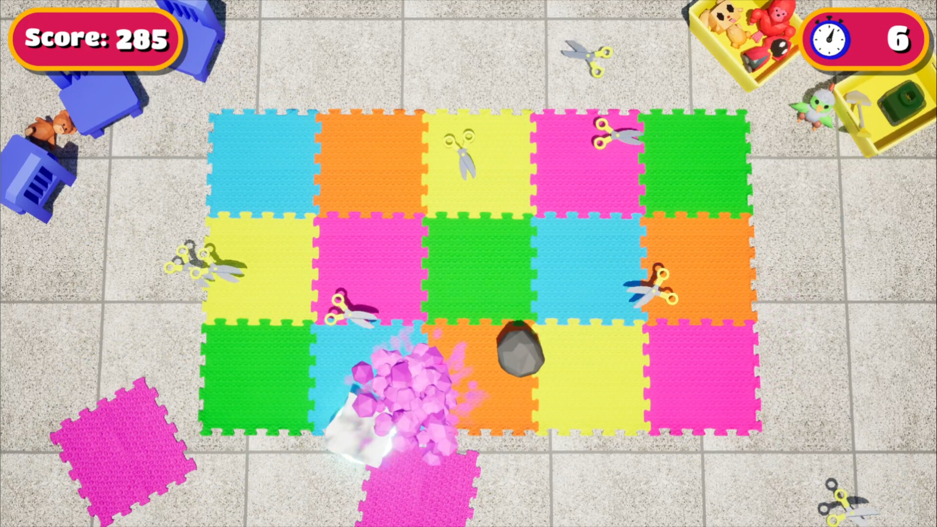 Rock Paper Scissors Mayhem trailer