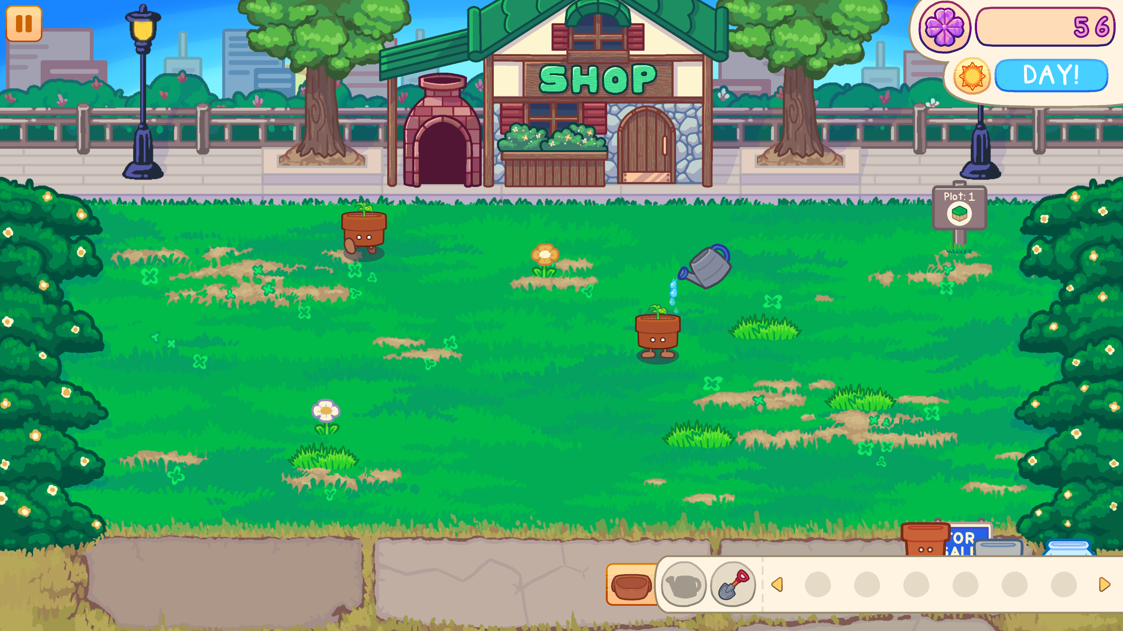 Potted Pets trailer