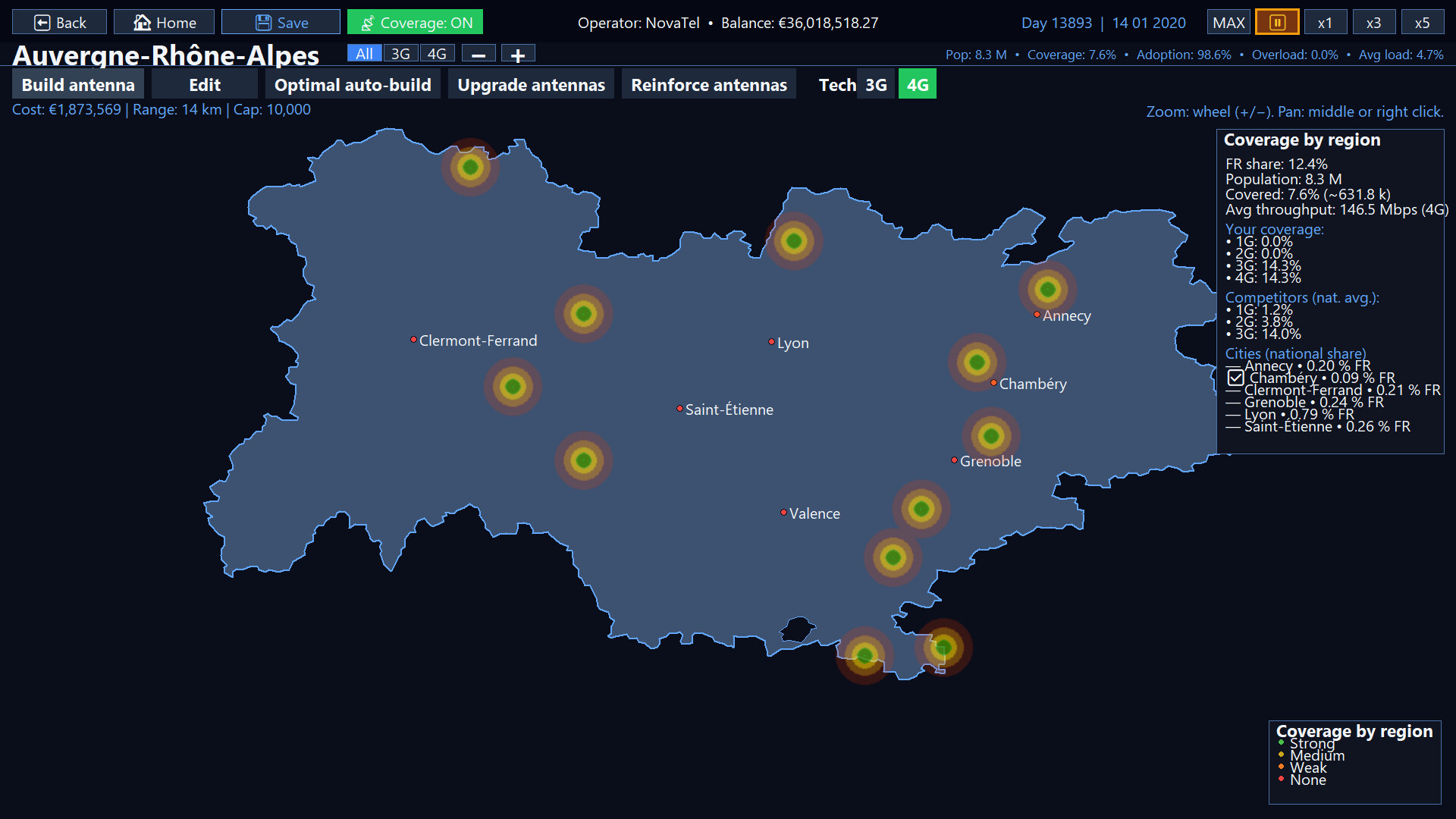 Network Empire screenshot 2