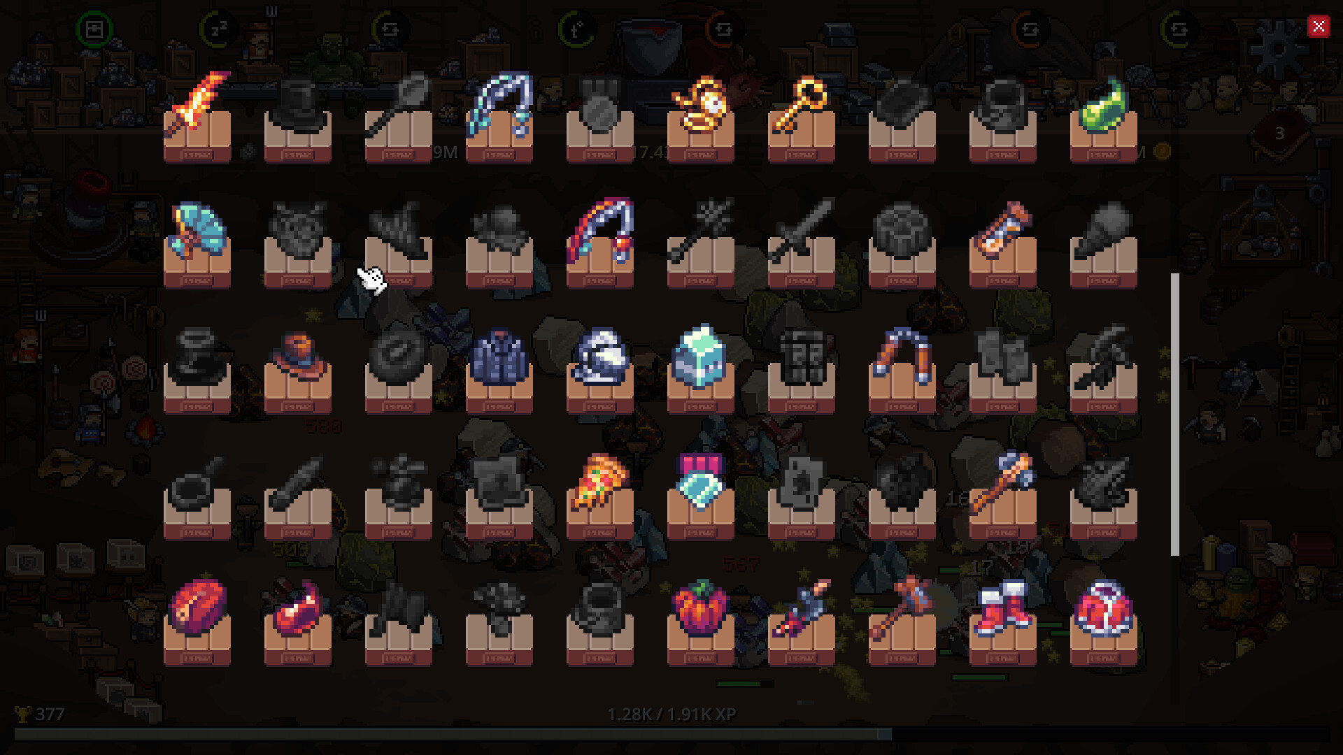 Fantasy Miner: Idle Depths screenshot 3