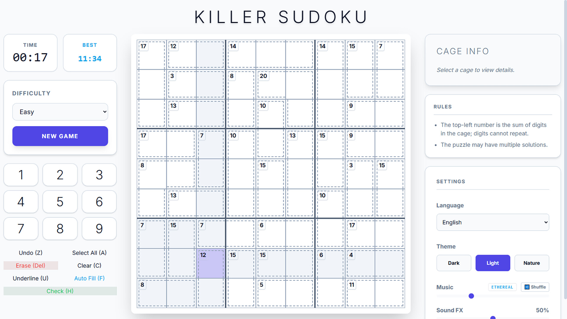 Endless Killer Sudoku trailer