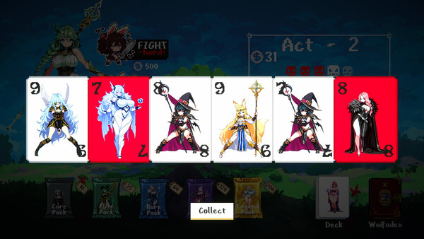 Waifuro : Roguelike Waifubuilder screenshot 5