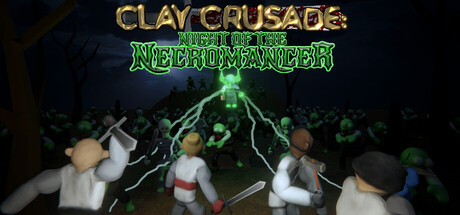 Cover art from Clay Crusade: Night of the Necromancer