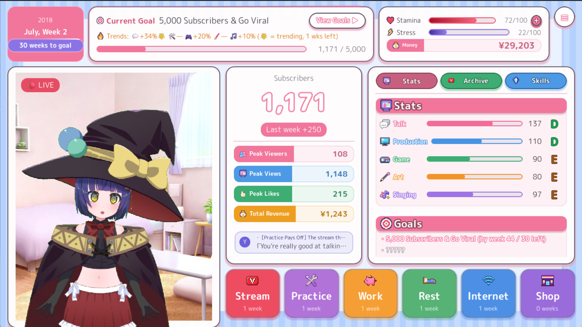BuzztteVTuber: Go Viral in 2018?! screenshot 5