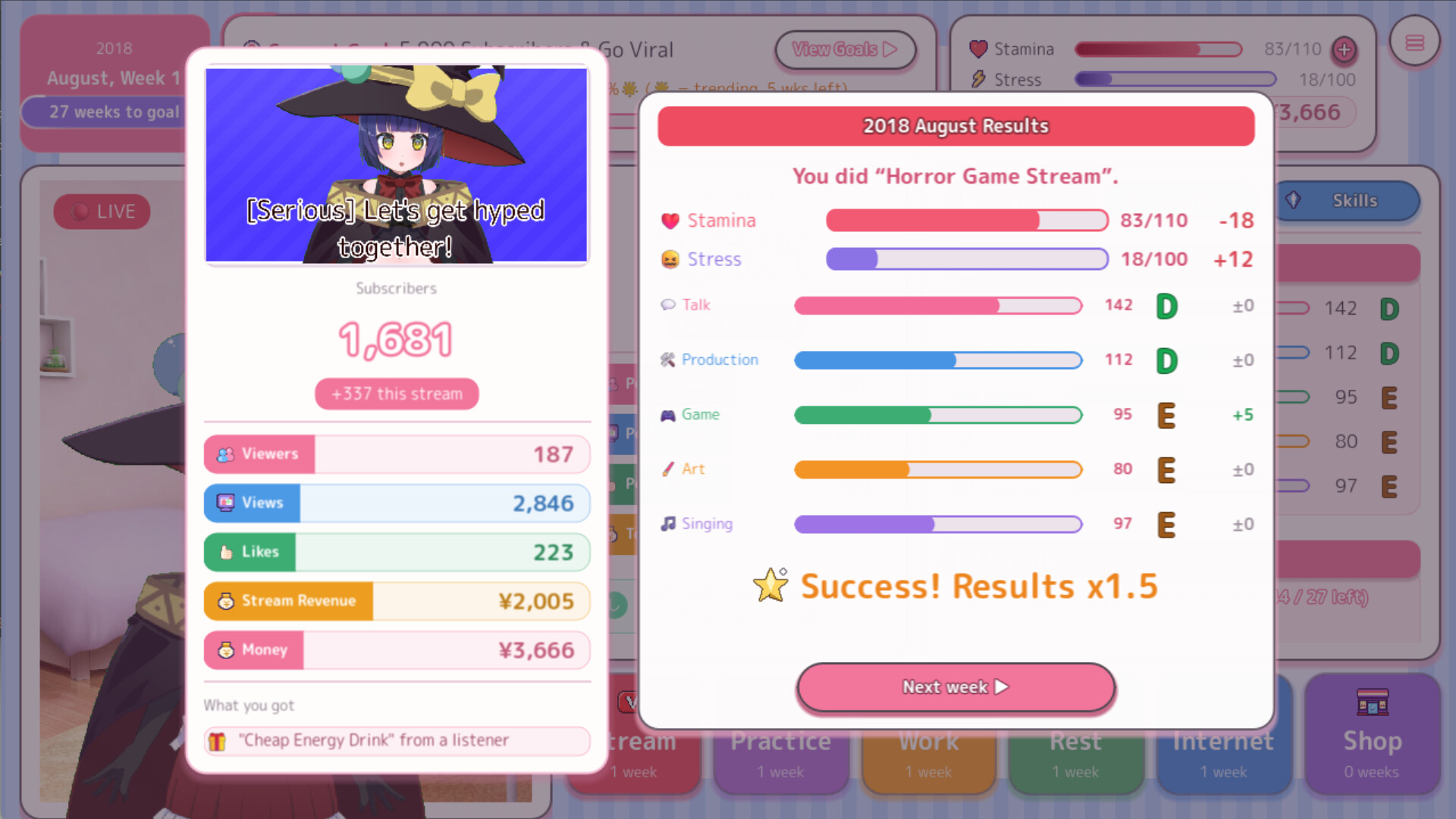 BuzztteVTuber: Go Viral in 2018?! screenshot 2