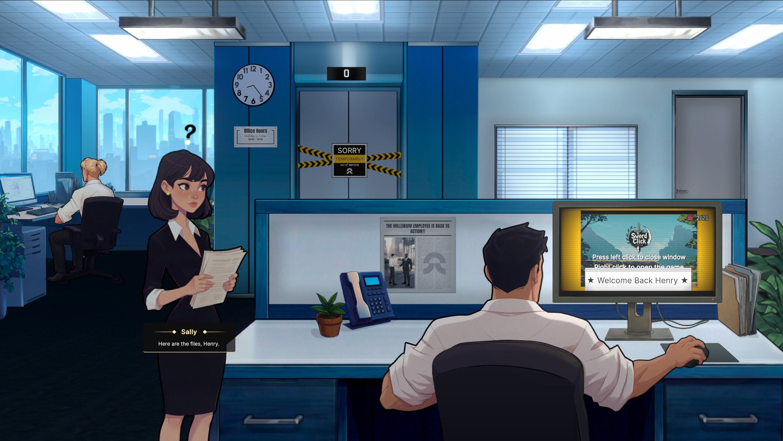 Office Leveling trailer
