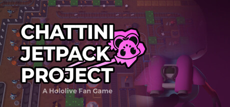 Cover art from Chattini Jetpack Project: A Hololive Fan Game