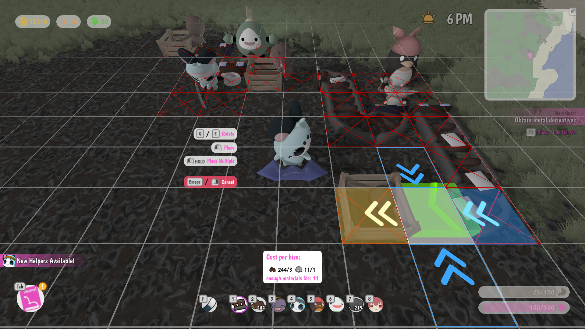 Chattini Jetpack Project: A Hololive Fan Game screenshot 2