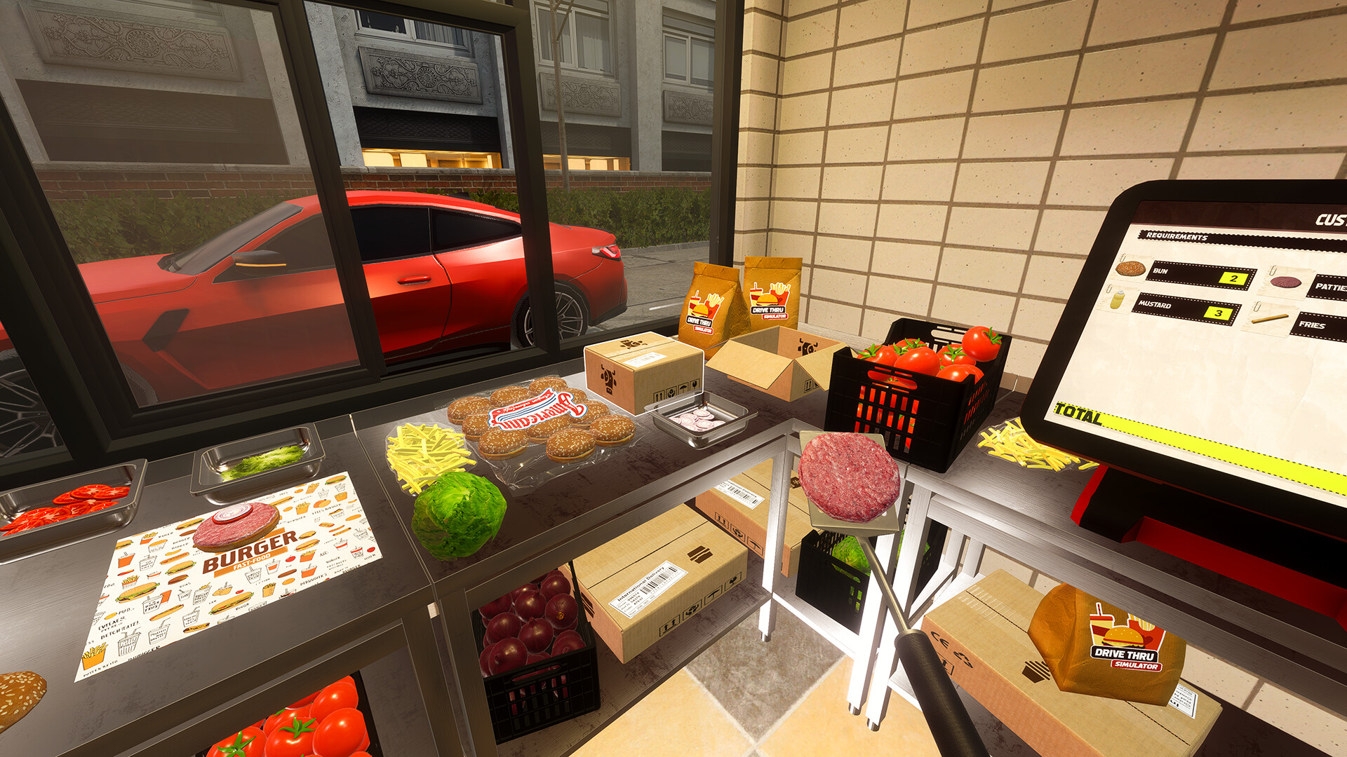 Drive Thru Fast Food Simulator trailer