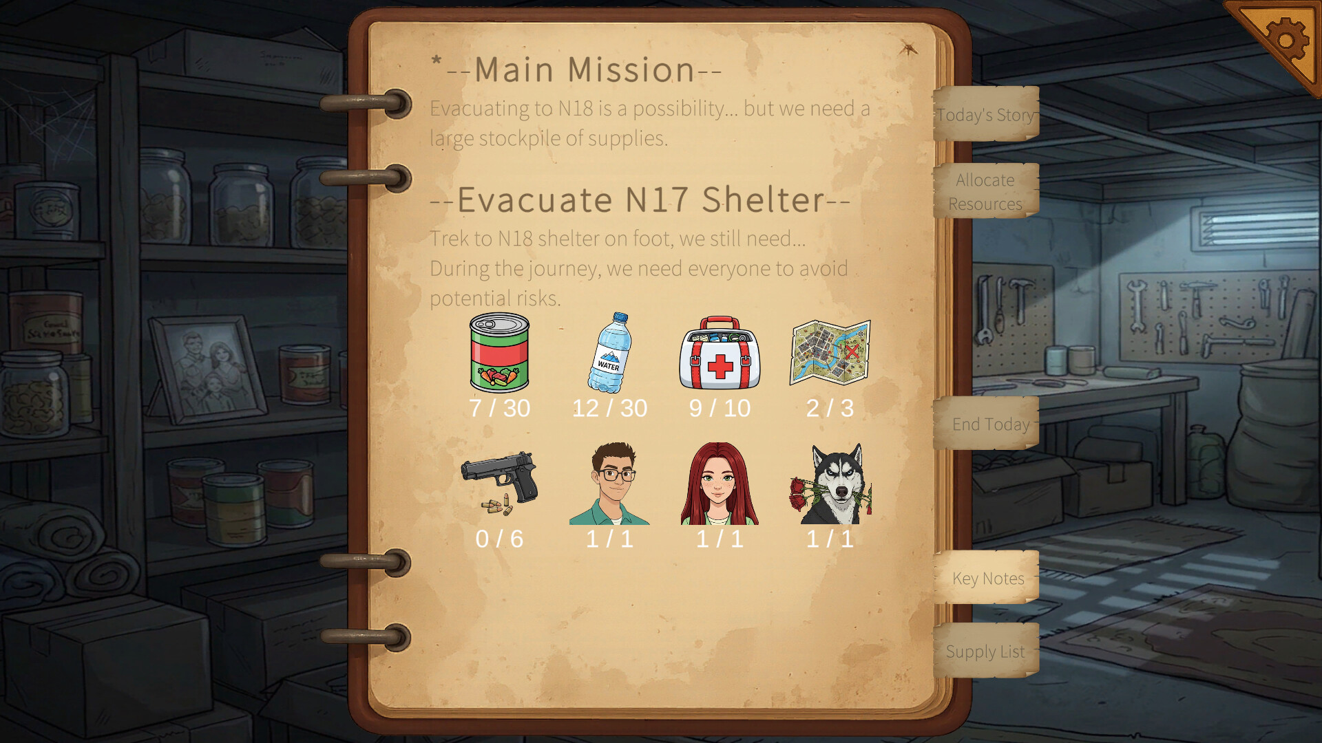 Survivor's Log: N17 Shelter screenshot 4
