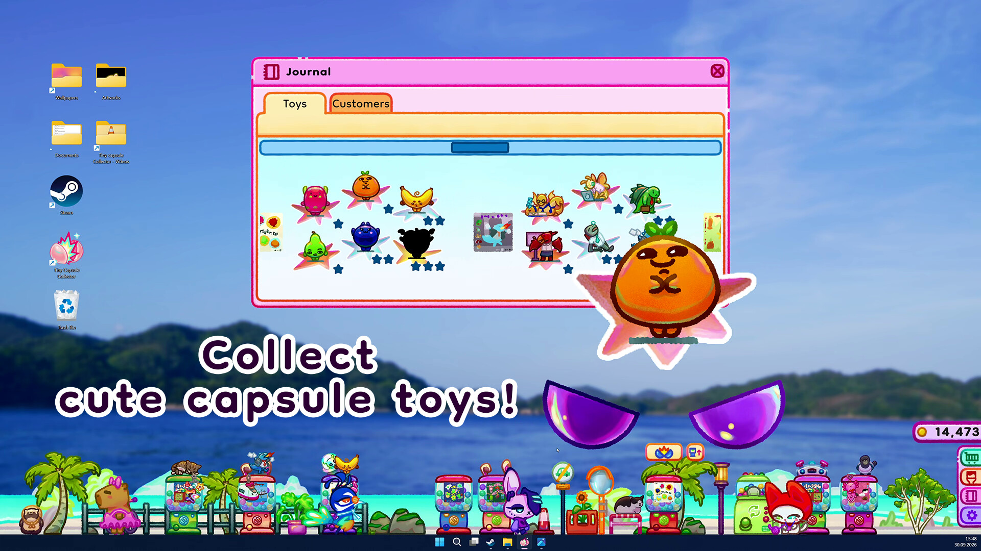 Tiny Capsule Collector screenshot 3