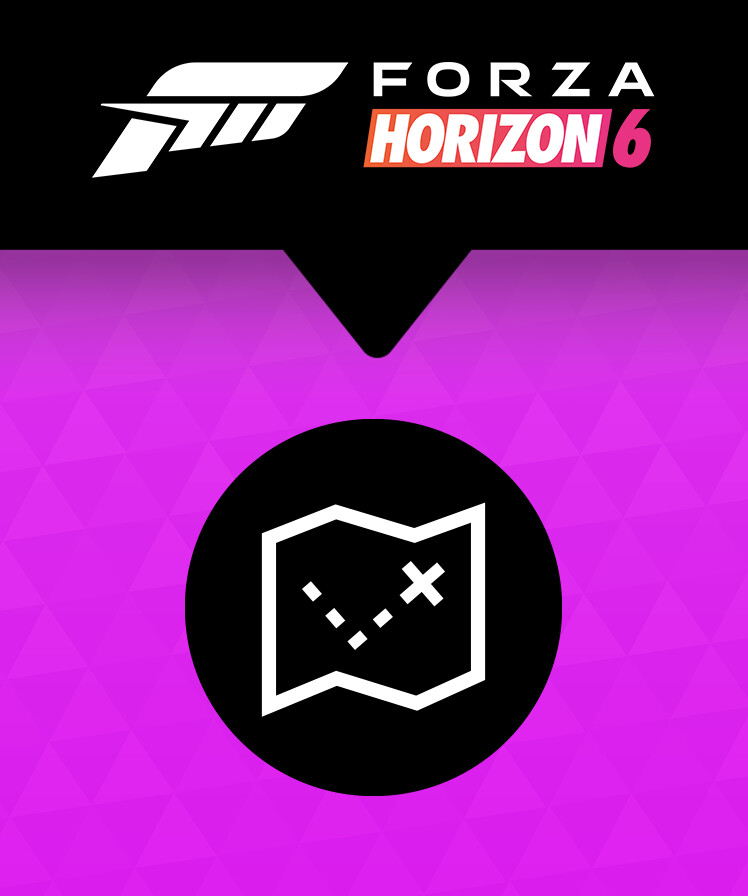 Forza Horizon 6 Treasure Map