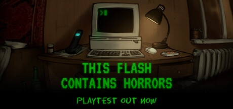 Cover art from This Flash Contains Horrors