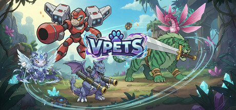 Cover art from VPets: Virtual Pet Monsters