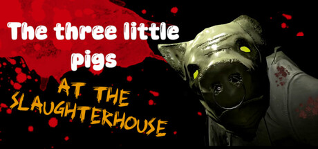 Cover art from The three little pigs at the slaughterhouse