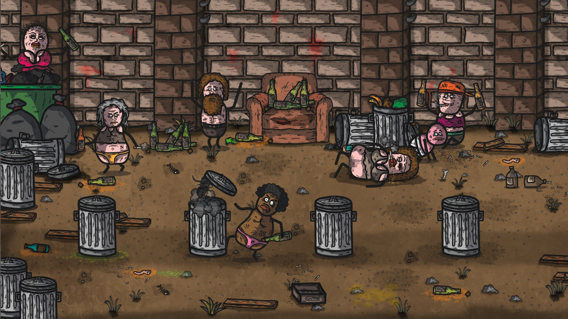 Streets of bums screenshot 3