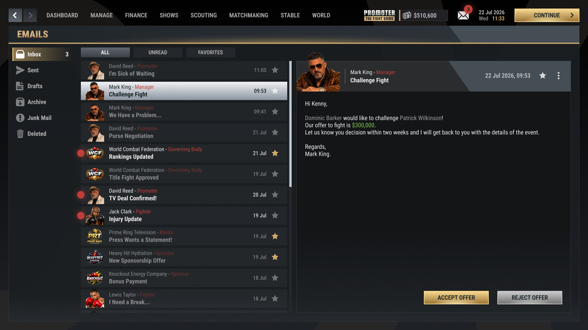 PROMOTER: The Fight Game screenshot 5