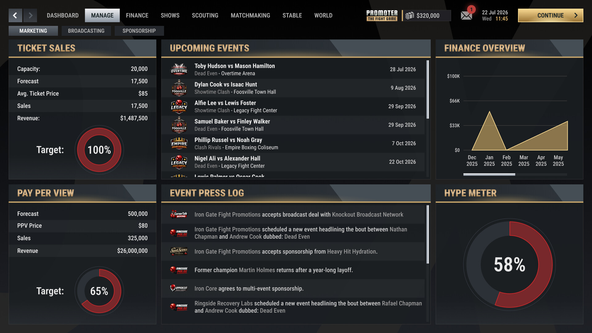 PROMOTER: The Fight Game screenshot 3