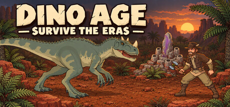 Cover art from Dino Age: Survive the Era's