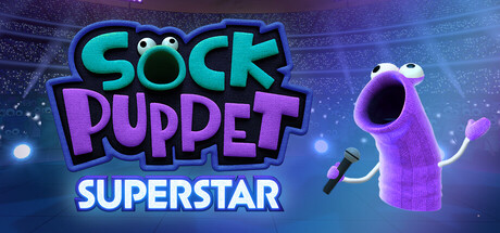 Cover art from Sock Puppet Superstar