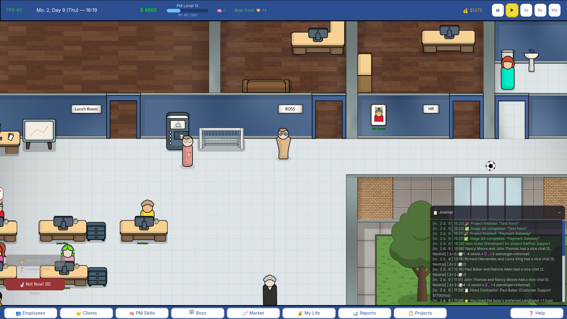 Project manager SIM screenshot 4