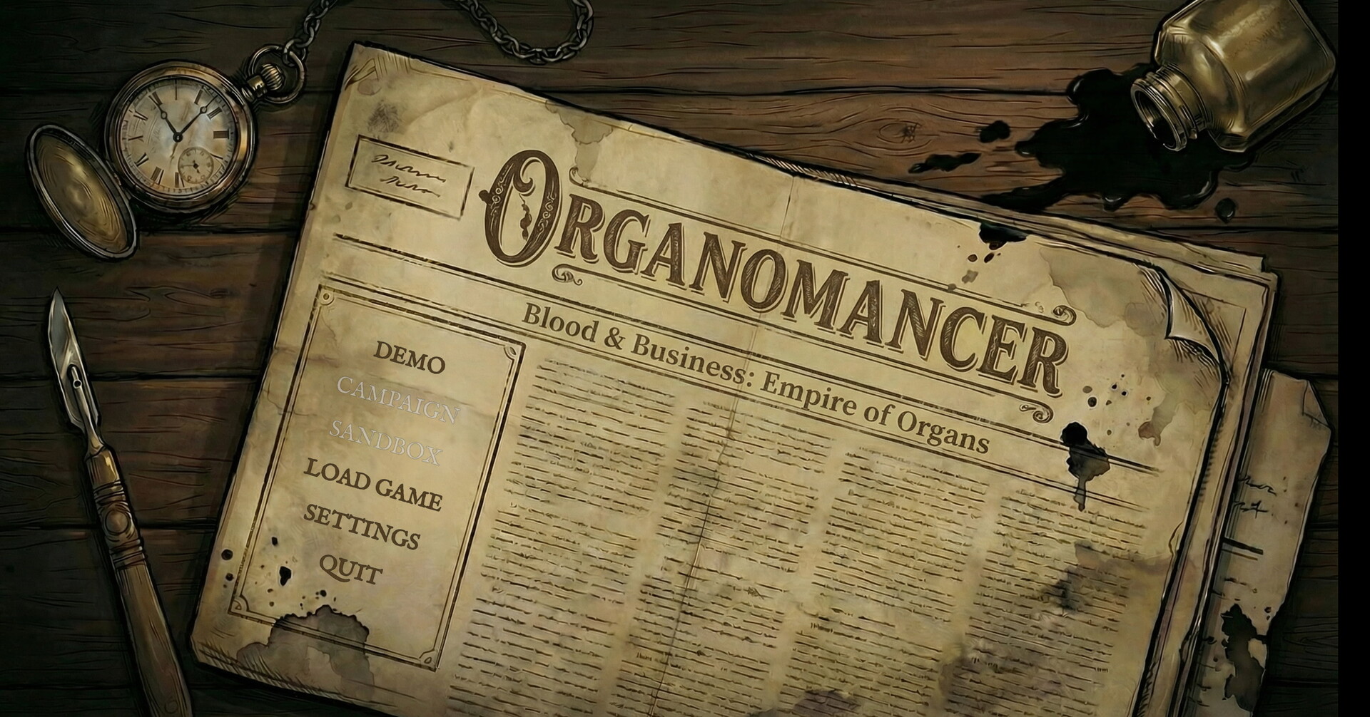 Organomancer trailer