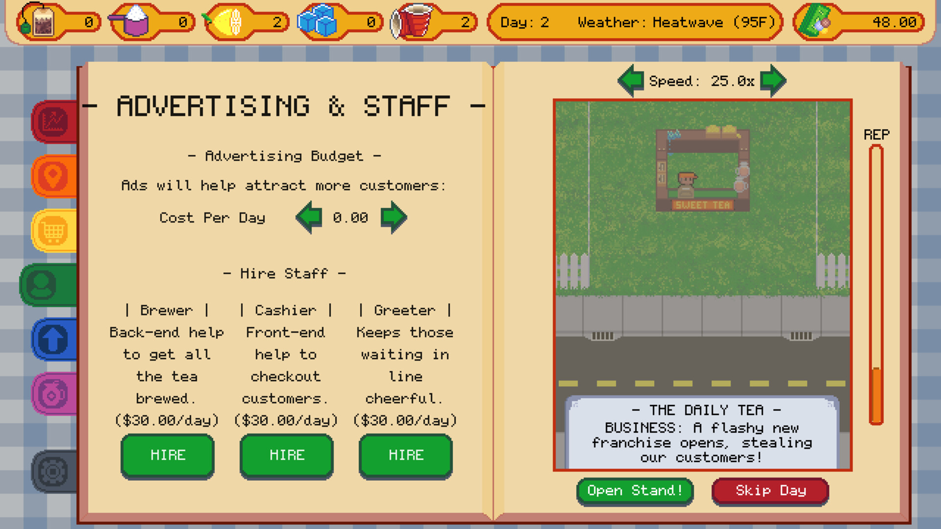 Sweet Tea Tycoon screenshot 2
