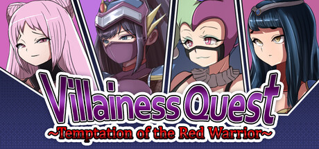 Cover art from Villainess Quest ~Temptation of the Red Warrior~