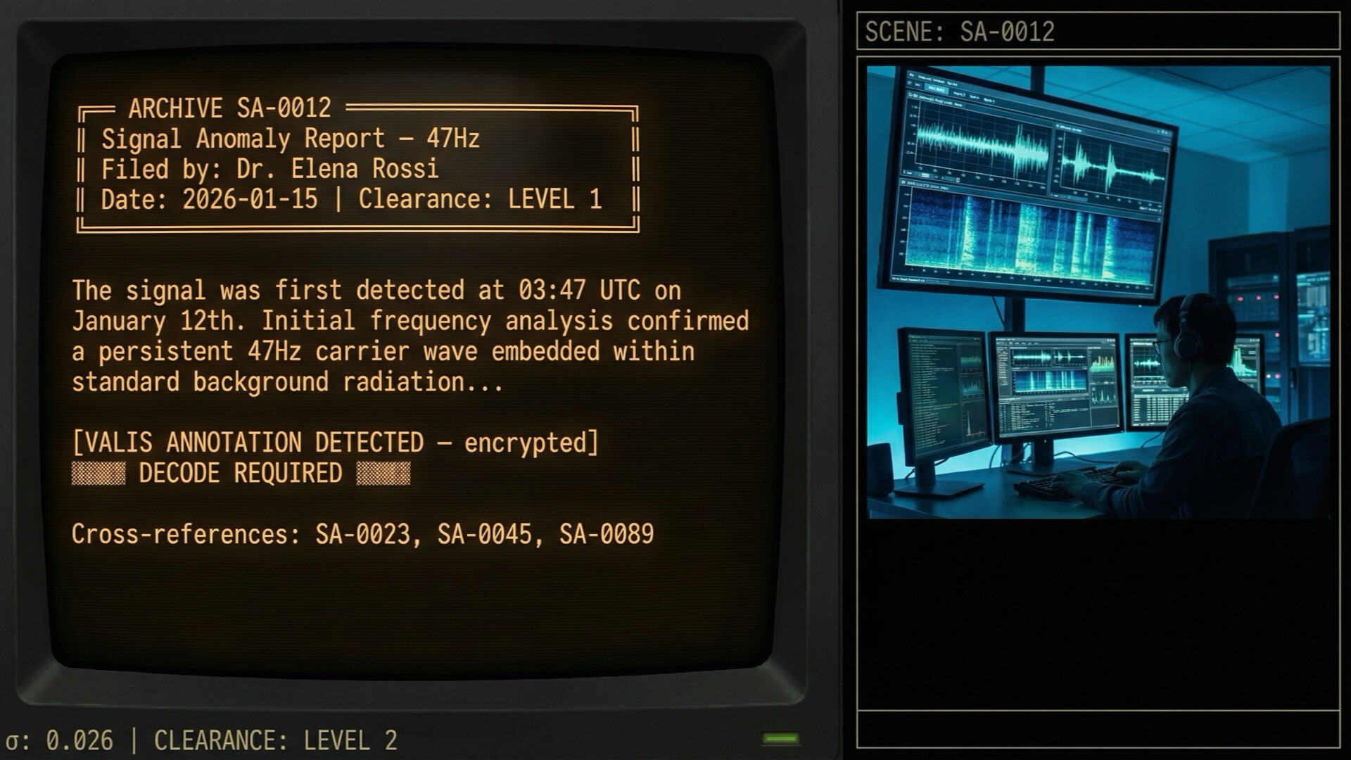 Silence Archives Terminal screenshot 2