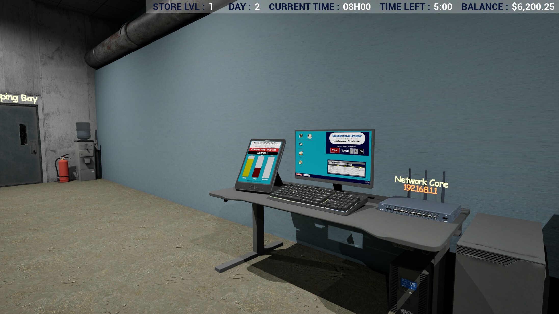 Basement Server Simulator trailer