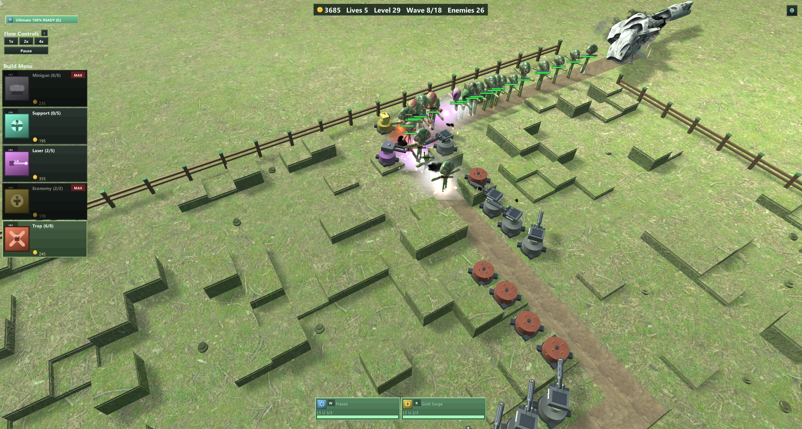 Tower Defense Ultimate: Crashfall Protocol screenshot 5