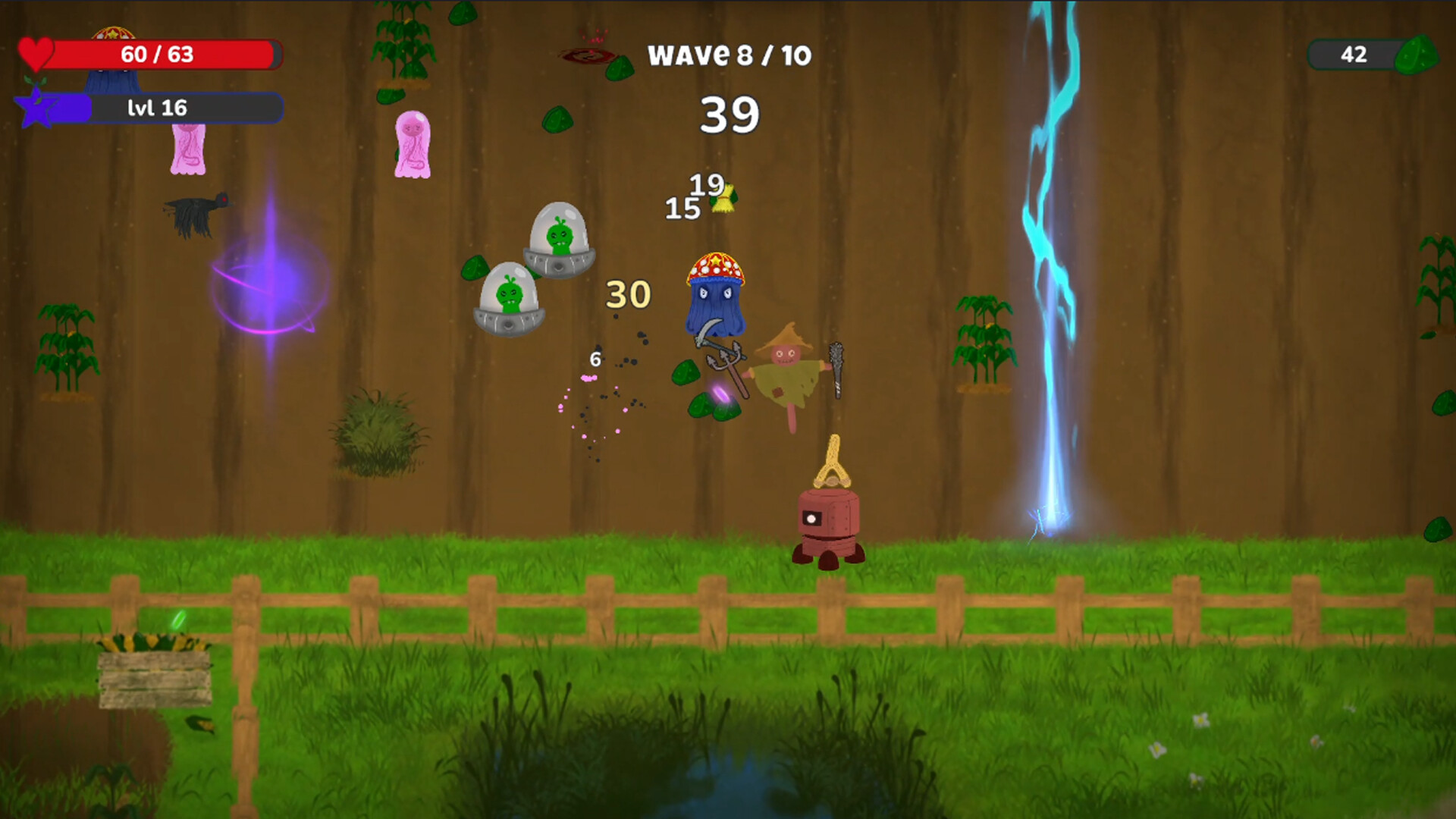 Hamdy: a Roguelike Farm Mayhem trailer